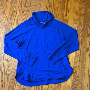 Coolibar Royal Blue Funnel Neck Top NWT Size 3X